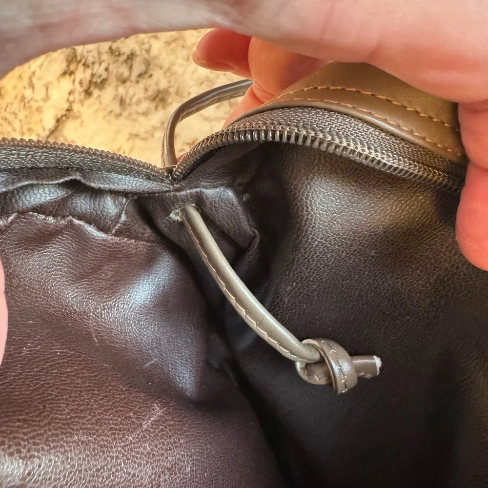 Valentino Vintage Brown Crossbody Bag